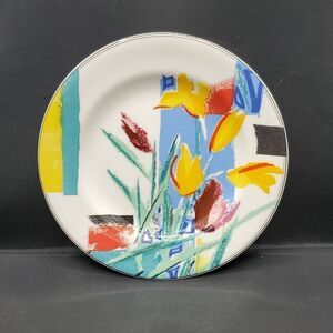 Vintage Mikasa Maxima Spring Bloom Dessert Plate 6.5" Japan